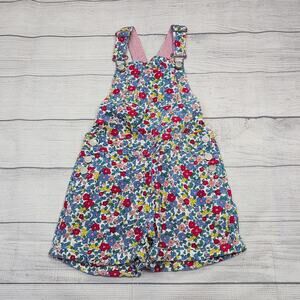 7/8 Mini Boden Liberty Floral Corduroy Shortalls